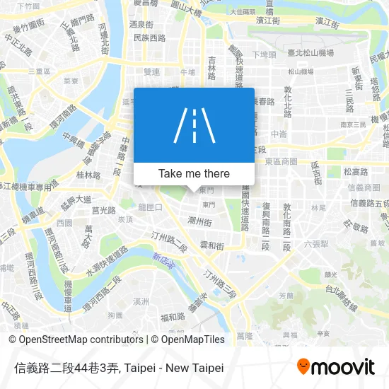 信義路二段44巷3弄地圖