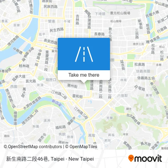 新生南路二段46巷地圖