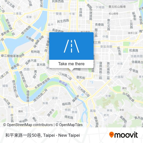 和平東路一段50巷 map