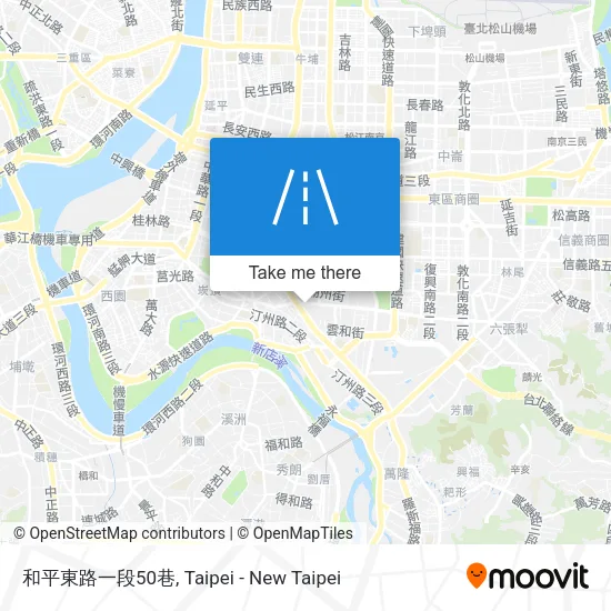和平東路一段50巷地圖