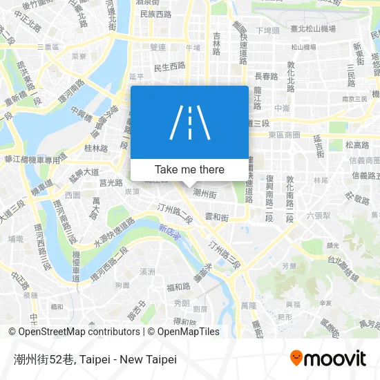 潮州街52巷地圖