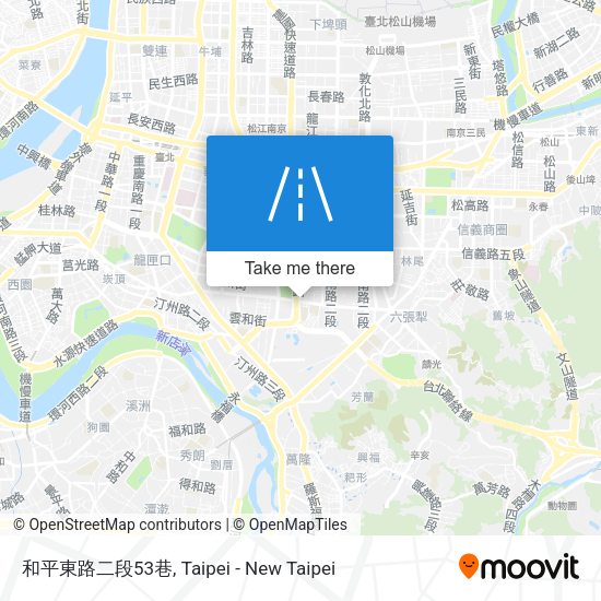 和平東路二段53巷地圖