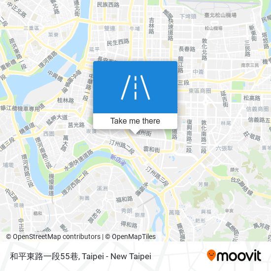 和平東路一段55巷地圖