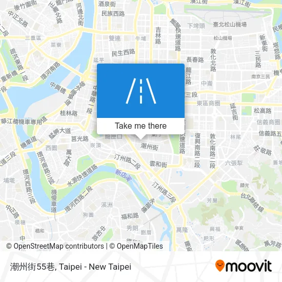 潮州街55巷地圖