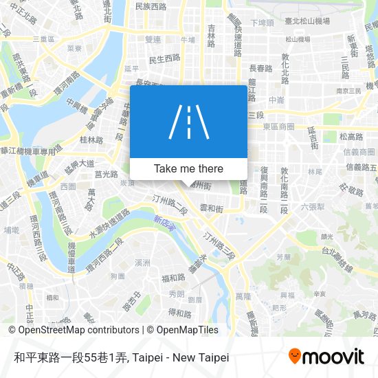 和平東路一段55巷1弄地圖