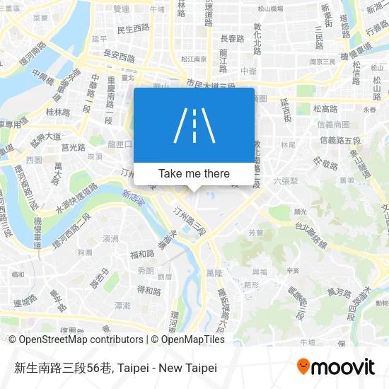 新生南路三段56巷地圖