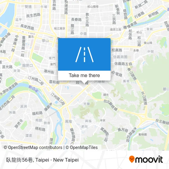 臥龍街56巷 map