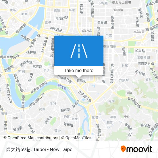 師大路59巷 map