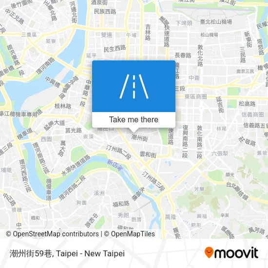 潮州街59巷地圖