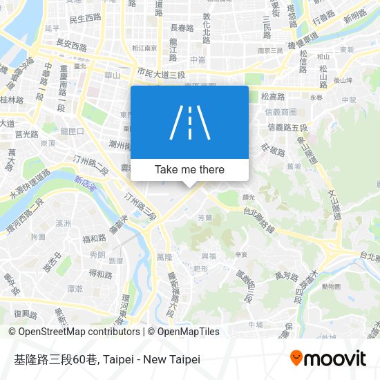 基隆路三段60巷地圖