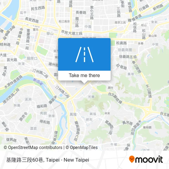 基隆路三段60巷地圖