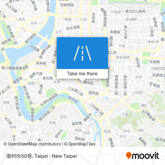 潮州街60巷 map