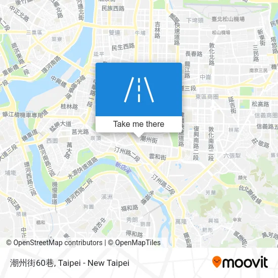 潮州街60巷地圖