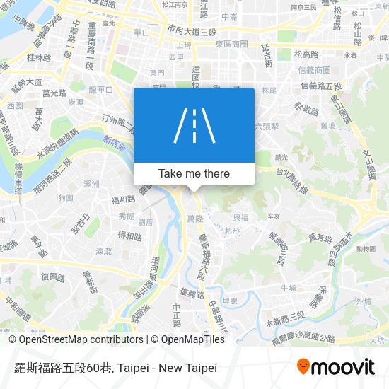 羅斯福路五段60巷地圖
