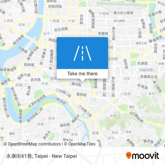 永康街61巷 map