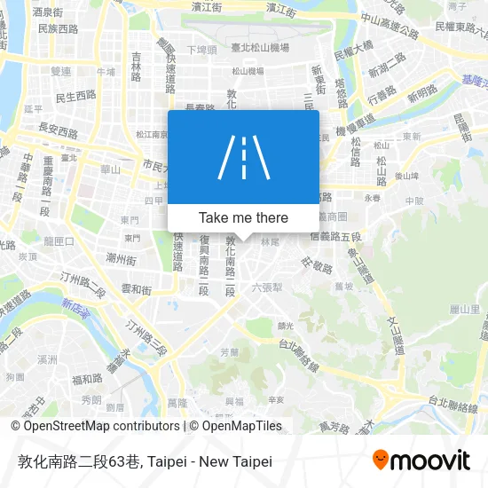 敦化南路二段63巷地圖