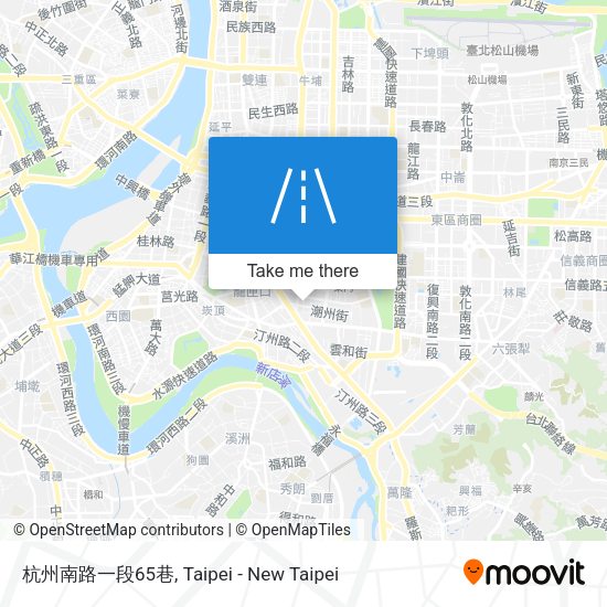 杭州南路一段65巷 map