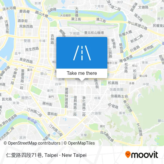 仁愛路四段71巷 map