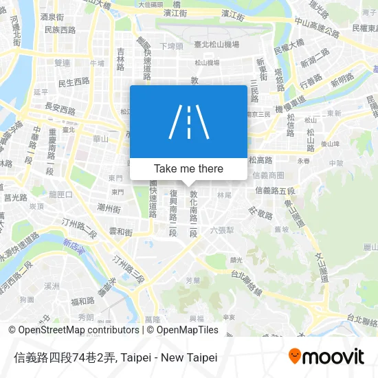 信義路四段74巷2弄地圖
