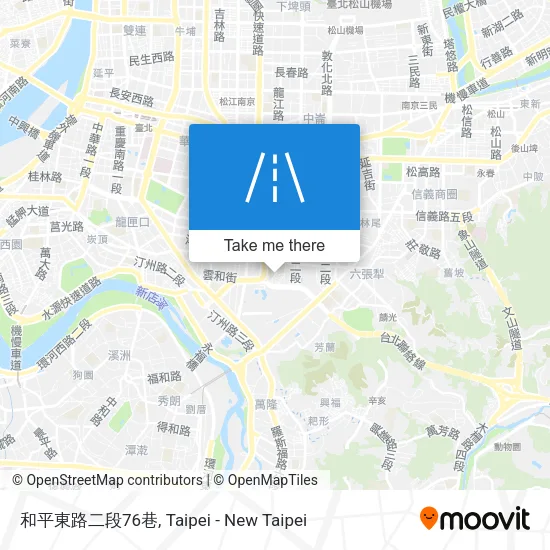 和平東路二段76巷地圖