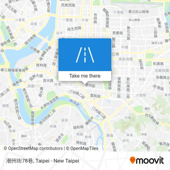 潮州街78巷地圖