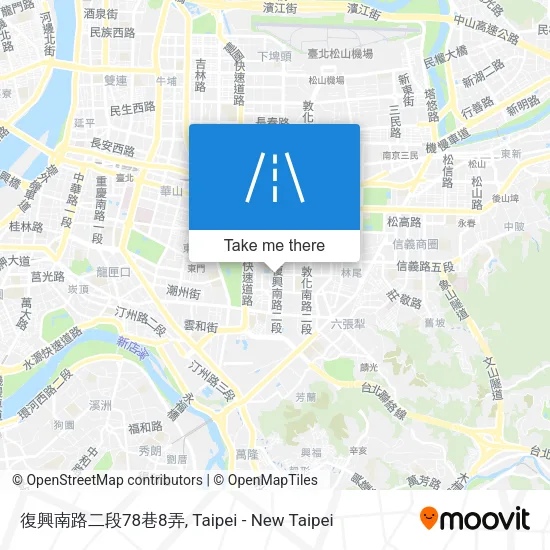 復興南路二段78巷8弄地圖