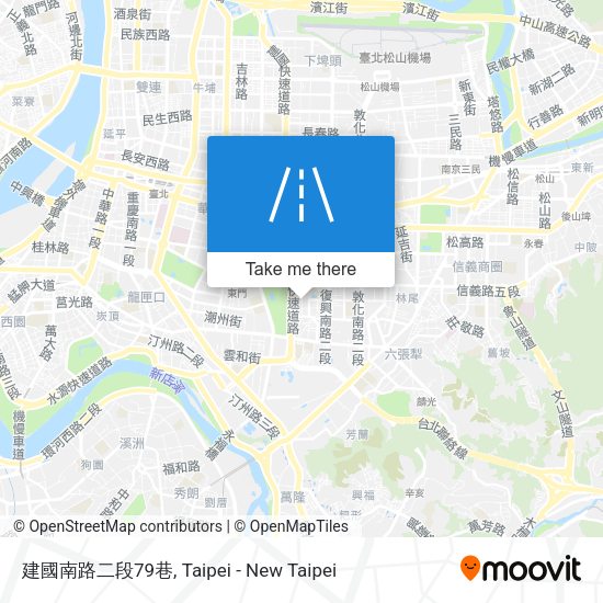 建國南路二段79巷 map