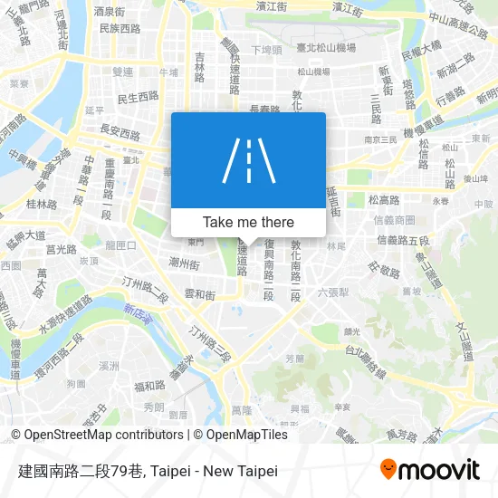 建國南路二段79巷地圖