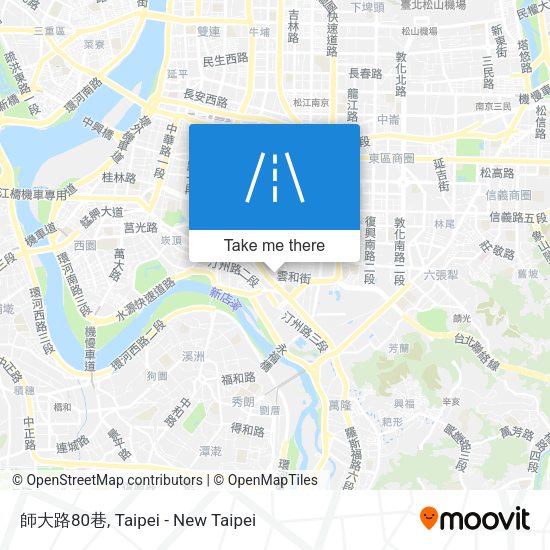 師大路80巷地圖