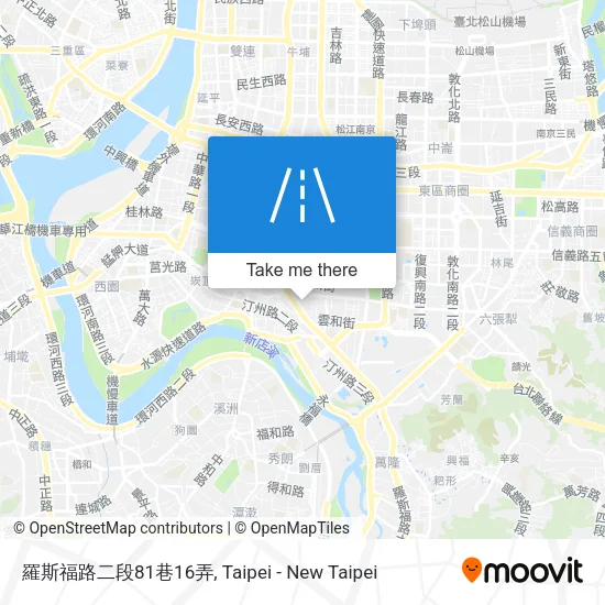 羅斯福路二段81巷16弄地圖