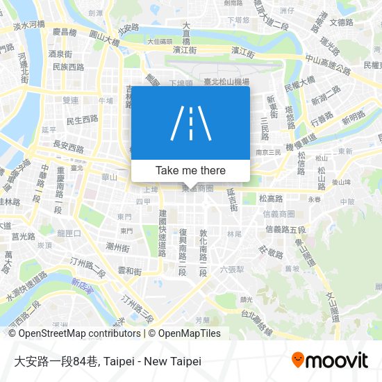 大安路一段84巷 map