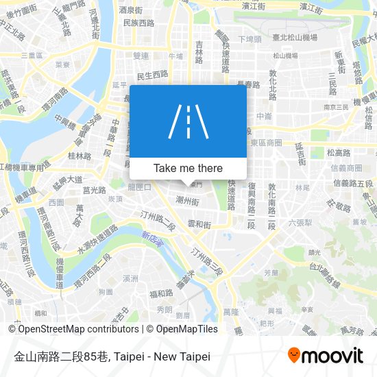 金山南路二段85巷 map