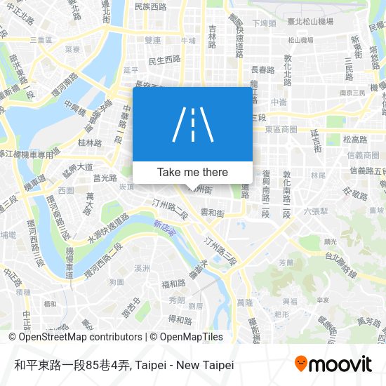 和平東路一段85巷4弄地圖