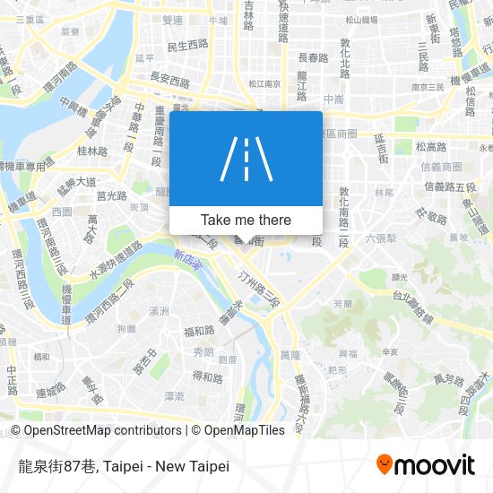 龍泉街87巷 map