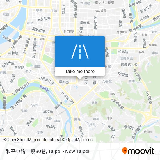 和平東路二段90巷 map