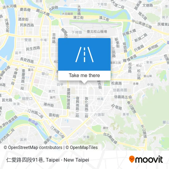 仁愛路四段91巷 map