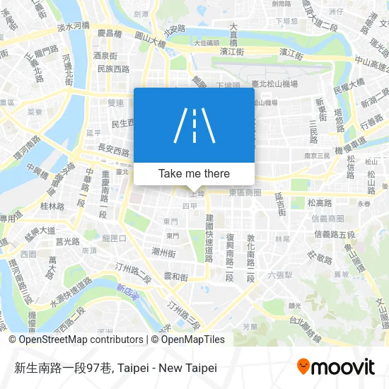 新生南路一段97巷地圖