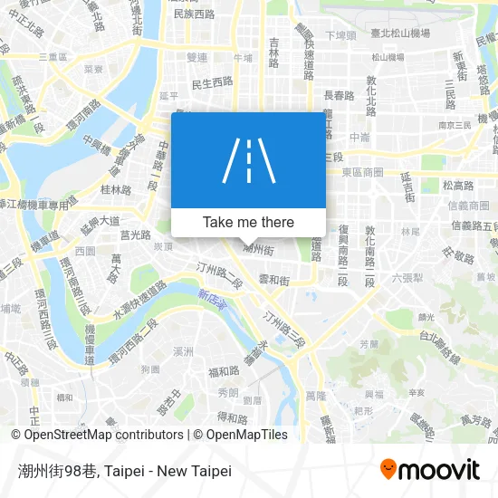 潮州街98巷地圖