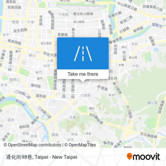 通化街98巷 map