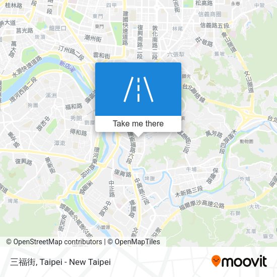 三福街地圖
