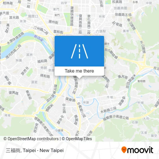 三福街 map