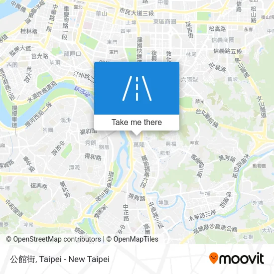 公館街 map