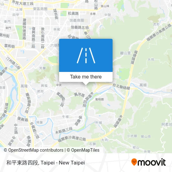 和平東路四段地圖
