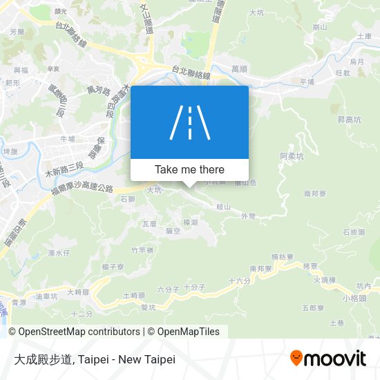 大成殿步道地圖