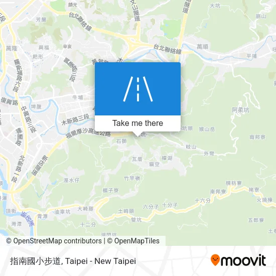 指南國小步道 map