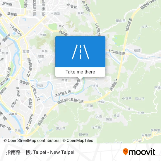 指南路一段地圖