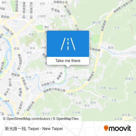 新光路一段地圖