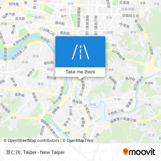 景仁街 map