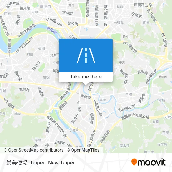 景美便堤 map
