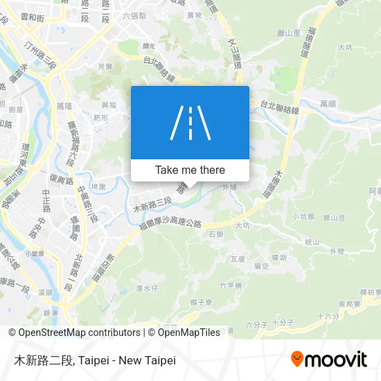木新路二段地圖